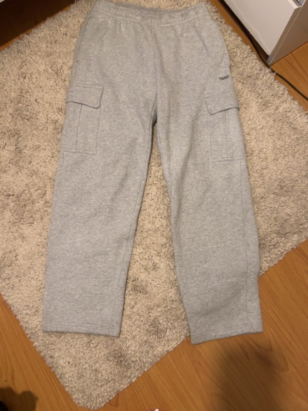 Aritzia Light Gray Cargo Sweatpants